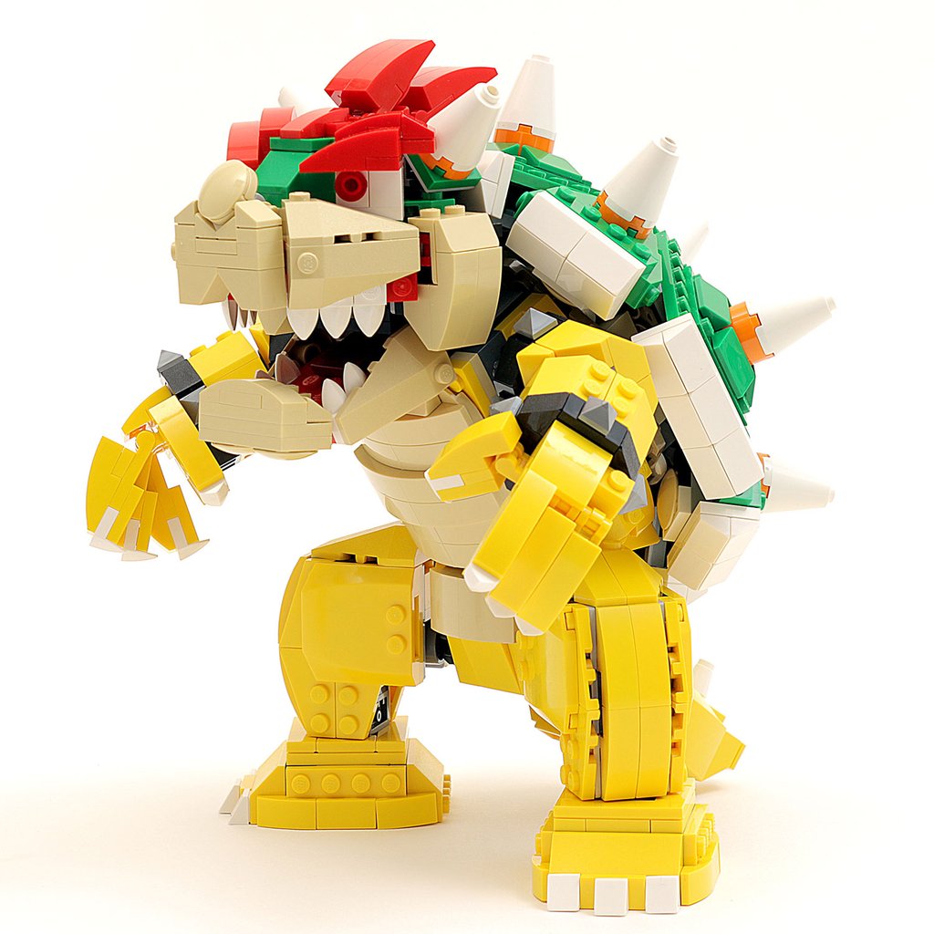 bowser junior lego instructions