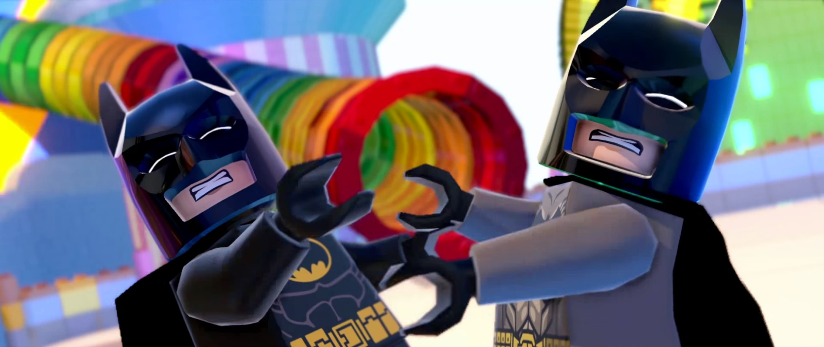 Image Batman vs batman.png LEGO Dimensions Wiki FANDOM powered by