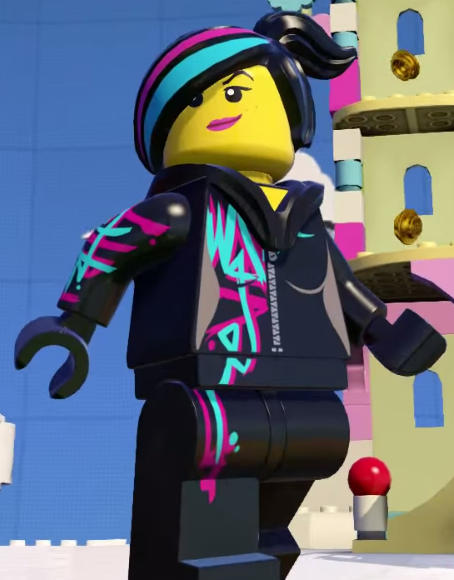 wild style lego figure