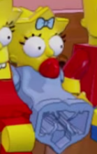 maggie simpson lego
