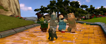 Yellow Brick Road Lego Dimensions Wiki Fandom - wizard of oz roblox