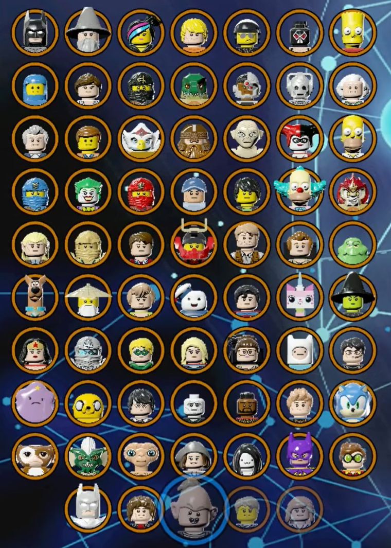 every lego dimensions character