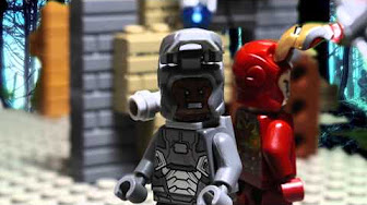 Lego Stop Motion Ironman Warmachine Teaser Lego Marvel