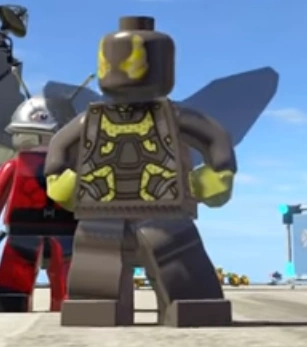 lego yellow jacket minifigure