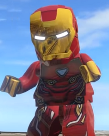 infinity war lego iron man