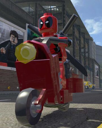 Deadpool Scooter Lego Marvel Superheroes Wiki Fandom