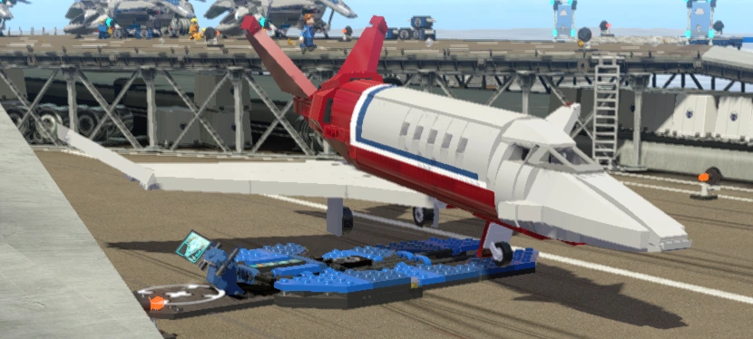 stark jet lego marvel