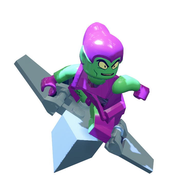 green goblin spiderman lego
