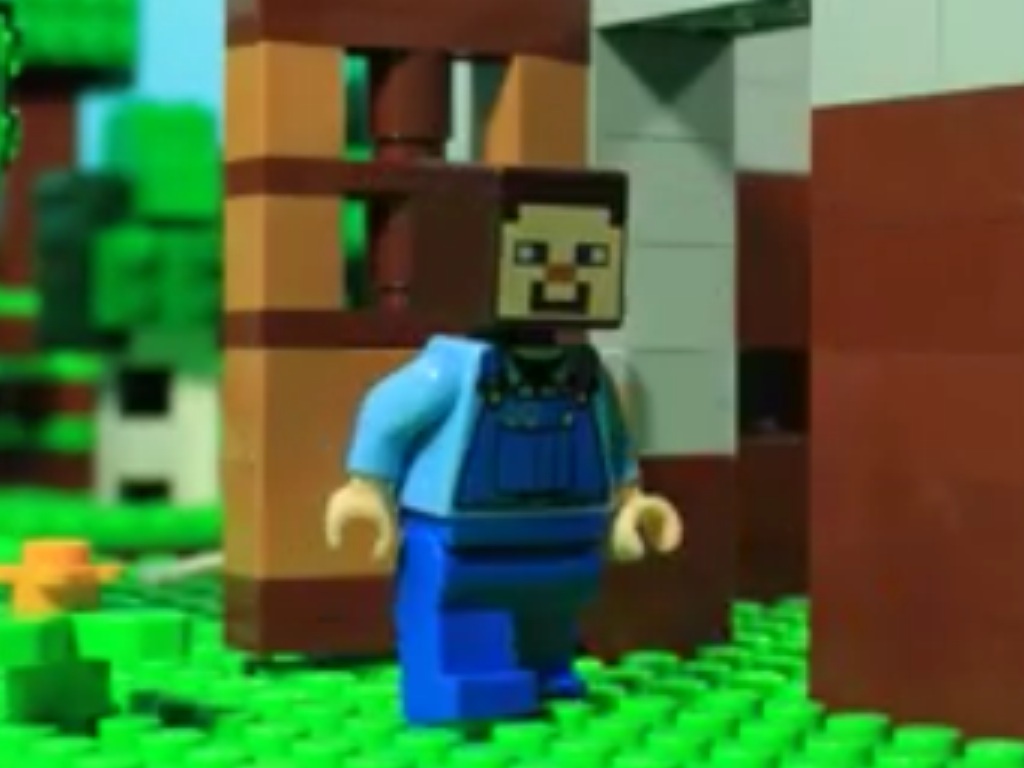 lego minecraft herobrine