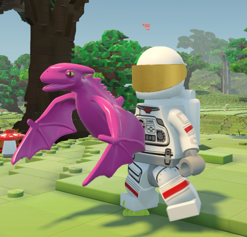 lego worlds how to get a dragon