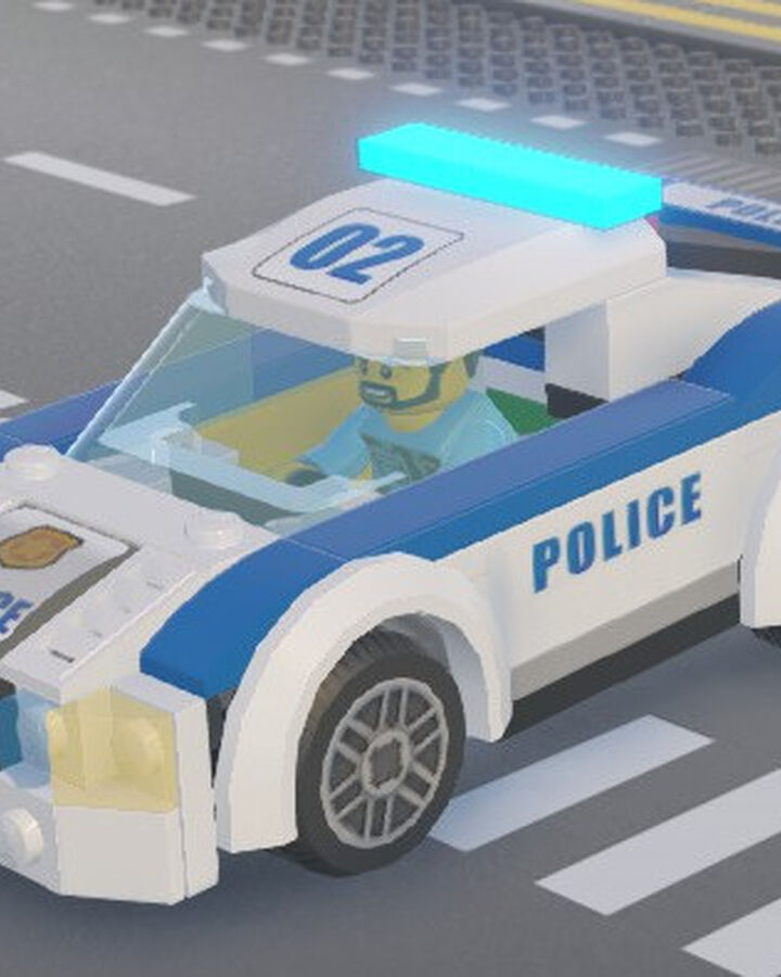 lego police car