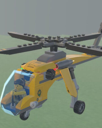 lego jungle helicopter