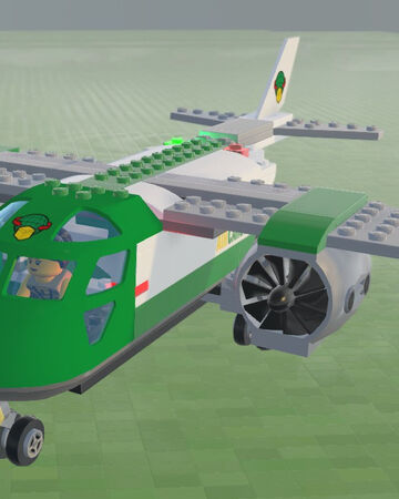 lego cargo plane set
