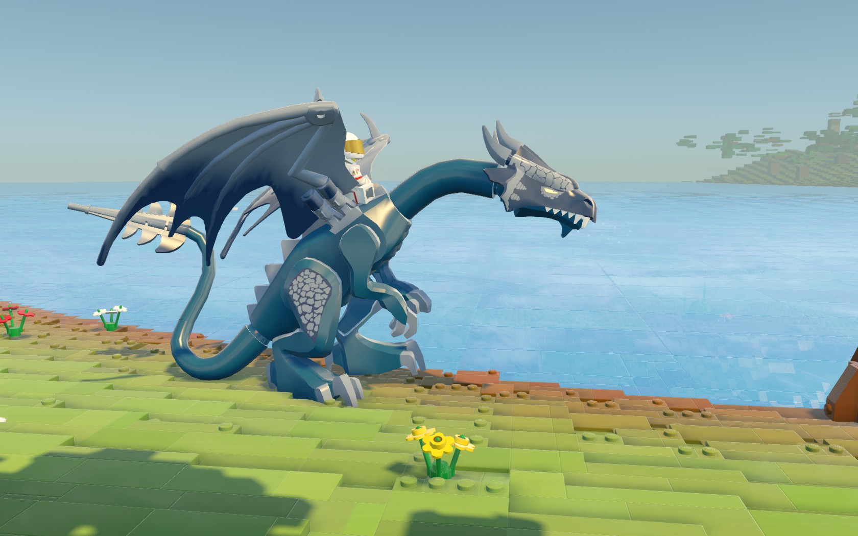 how do i get the dragon wizard in lego worlds
