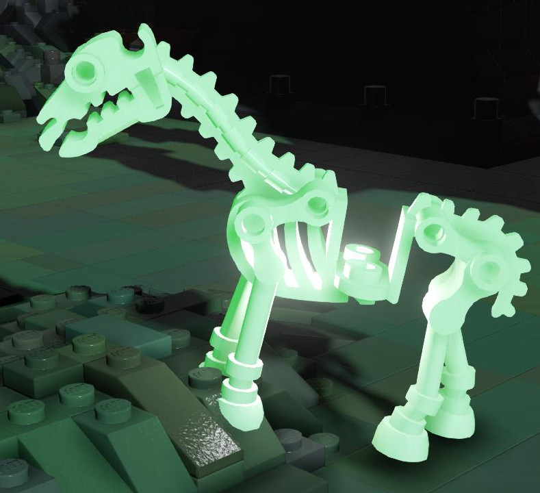lego skeleton horse