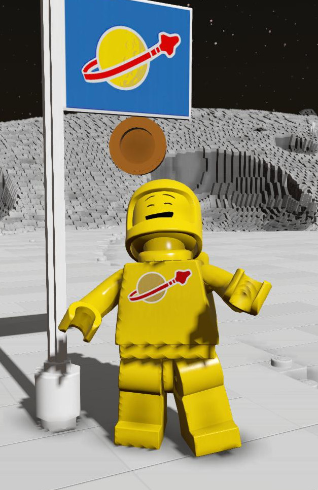 lego black astronaut