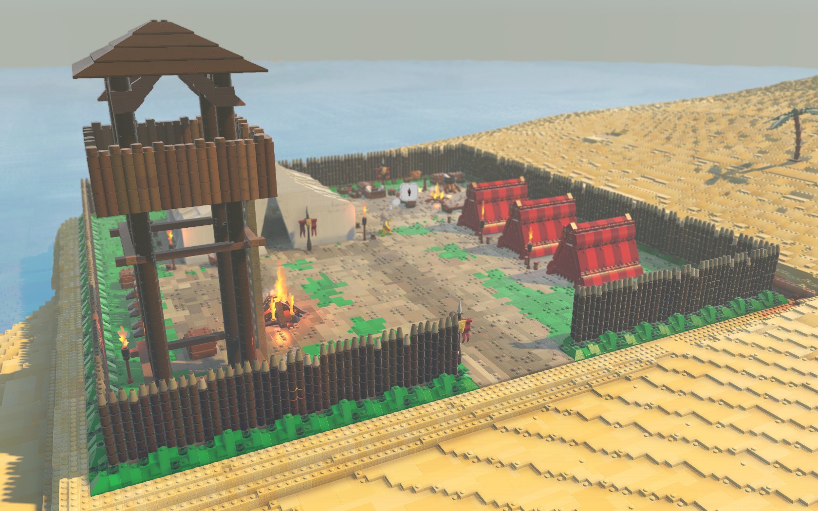 lego worlds buildings