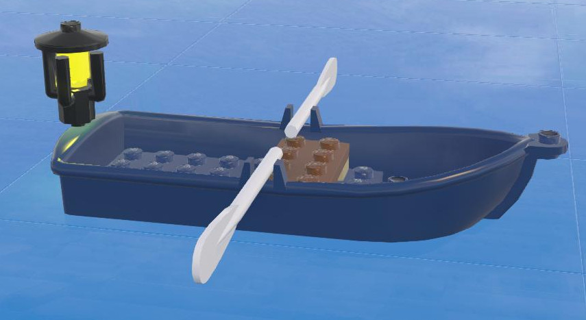 lego rowboat