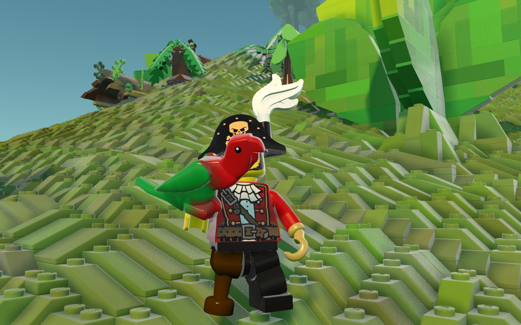 old lego pirate captain