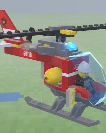 lego fire helicopter