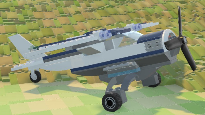 small lego airplane