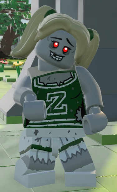 lego zombie cheerleader