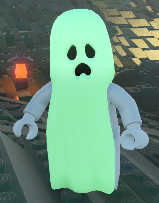 lego ghost with phantom