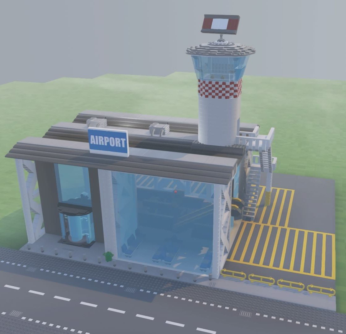 lego city airport pass3enger terminal images