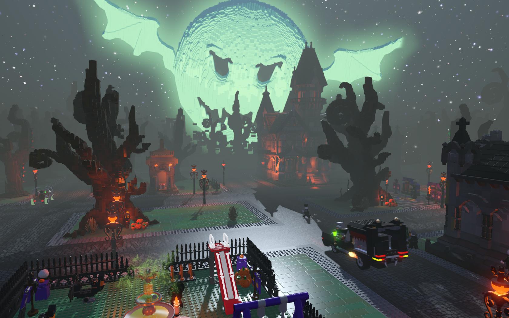 lego worlds giant christmas tree