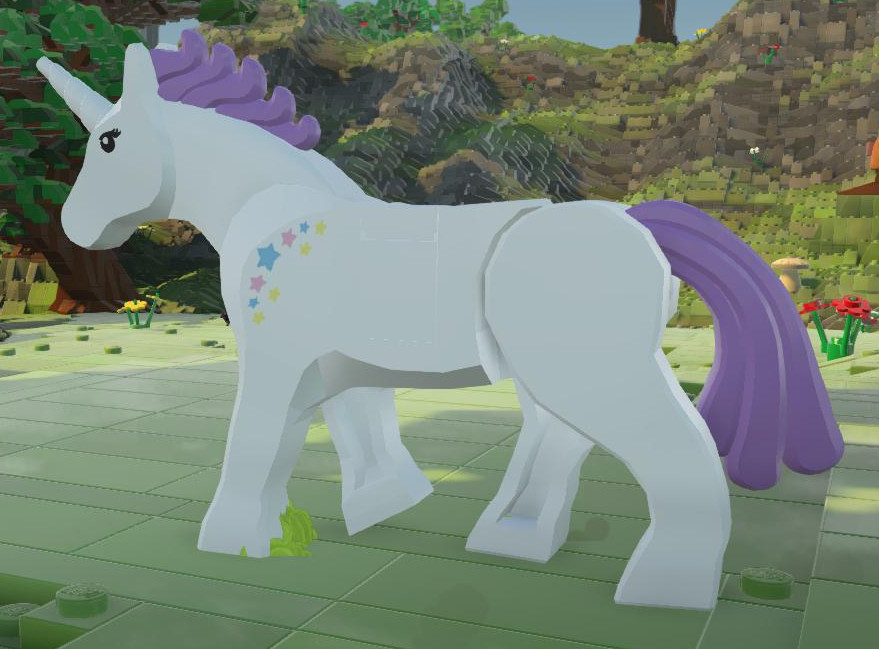 lego unicorn horse