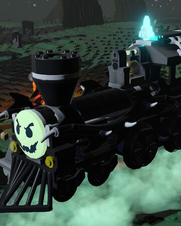 lego haunted train