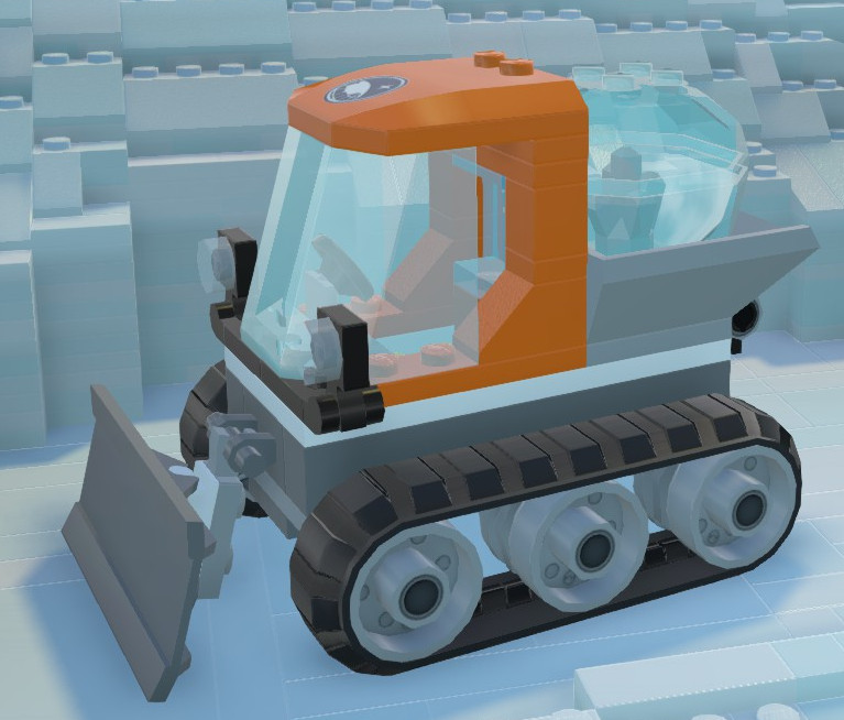 snow plough lego