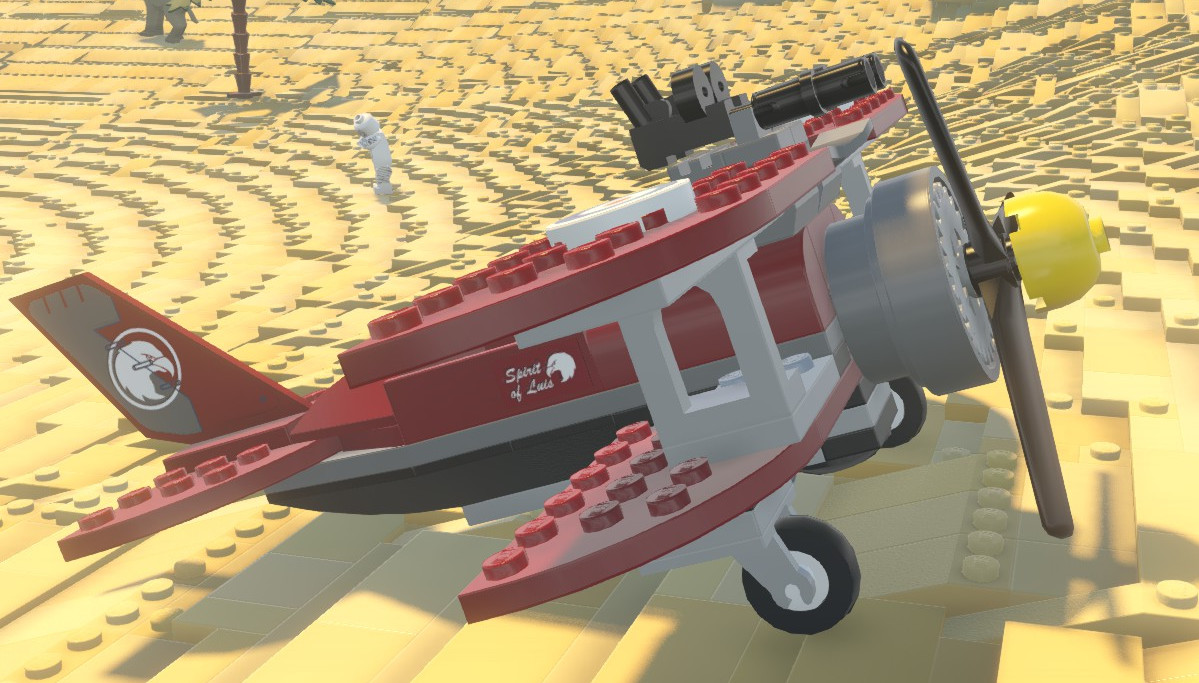 biplane lego