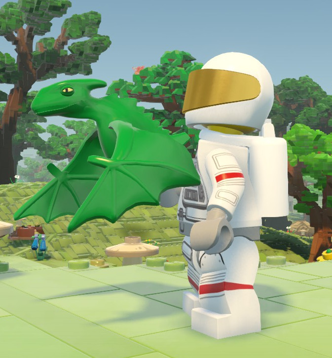 how to get the snow dragon in lego worlds
