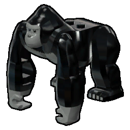 lego albino gorilla lego albino gorilla