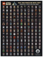 Starwars lego minifigures