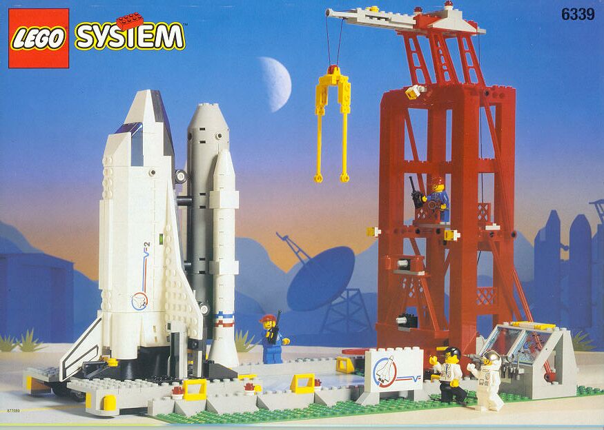 lego space launch