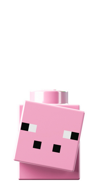 Pig Minecraft Brickipedia Fandom - video becoming a killer cube roblox the pink sheep