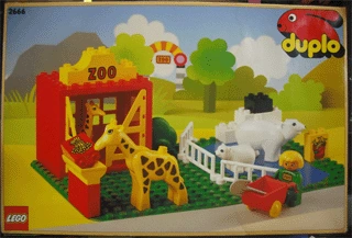 duplo zoo set 1990