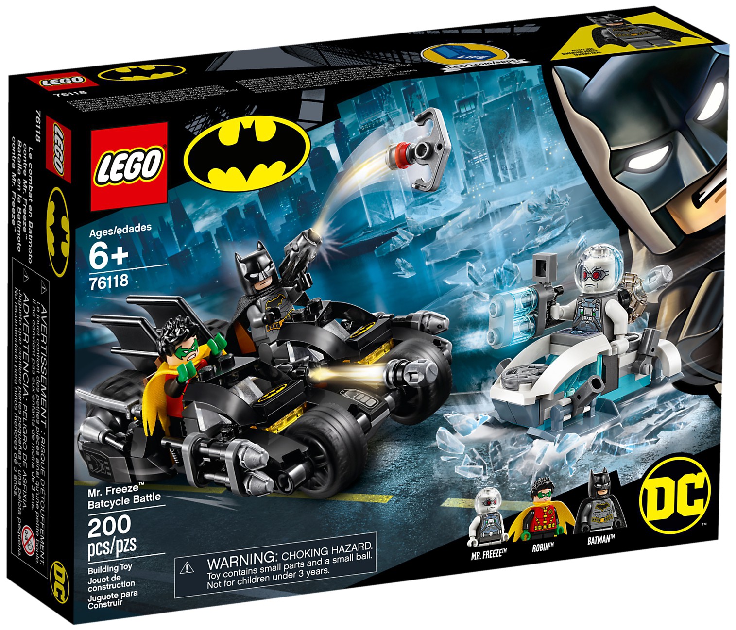 mr freeze lego set