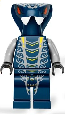 lego ninjago blue snake