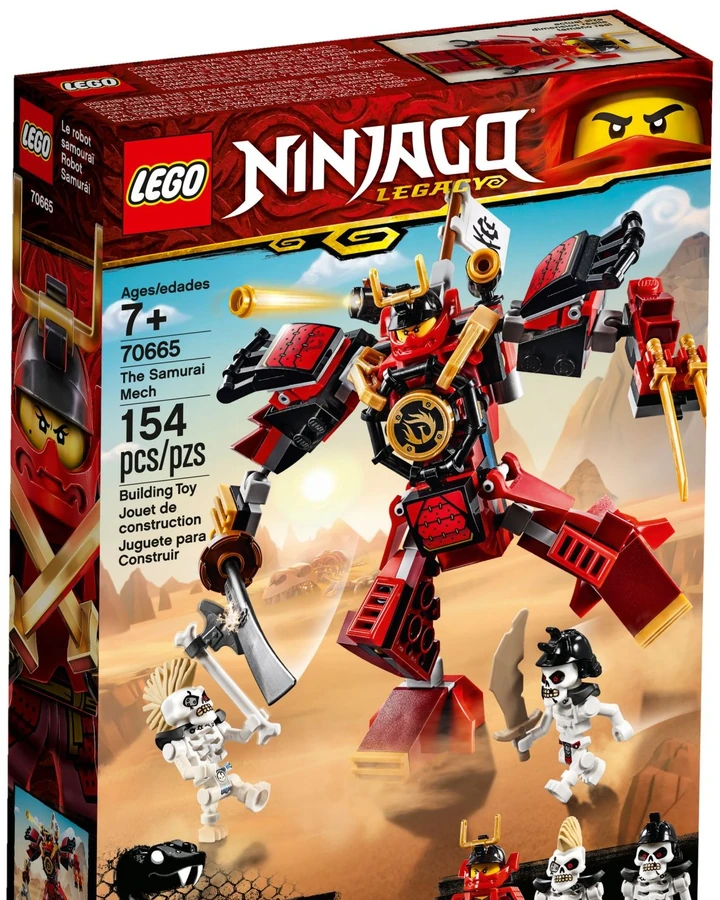 lego ninjago red mech