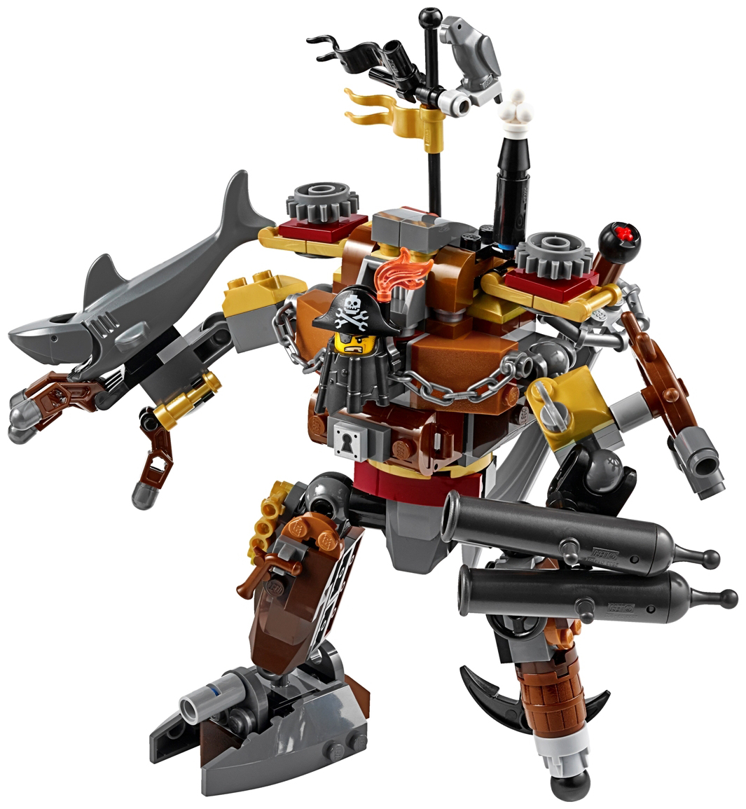 lego robot pirate