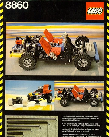 lego technic car 8860