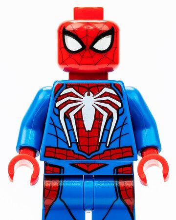 lego iron spider man minifigure