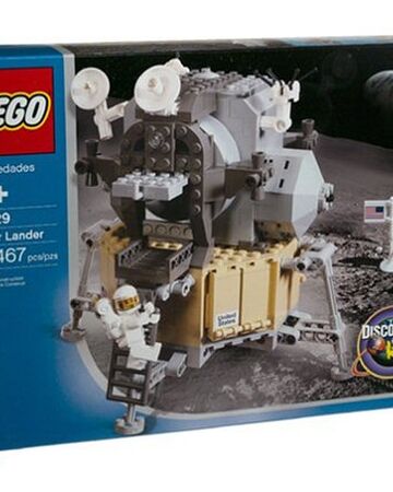 lego lunar lander scale