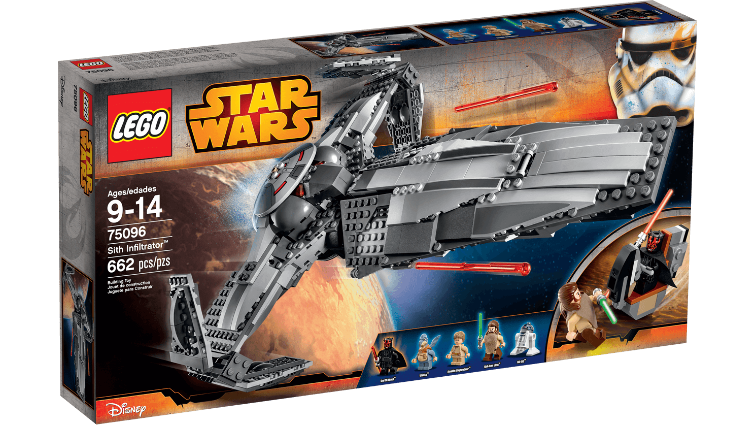 lego sith infiltrator 75096