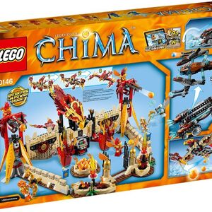 lego chima flying phoenix fire temple