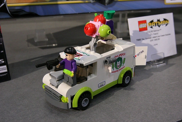 lego joker ice cream truck