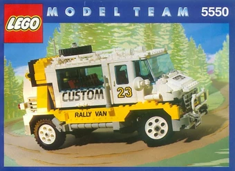 lego truck model team